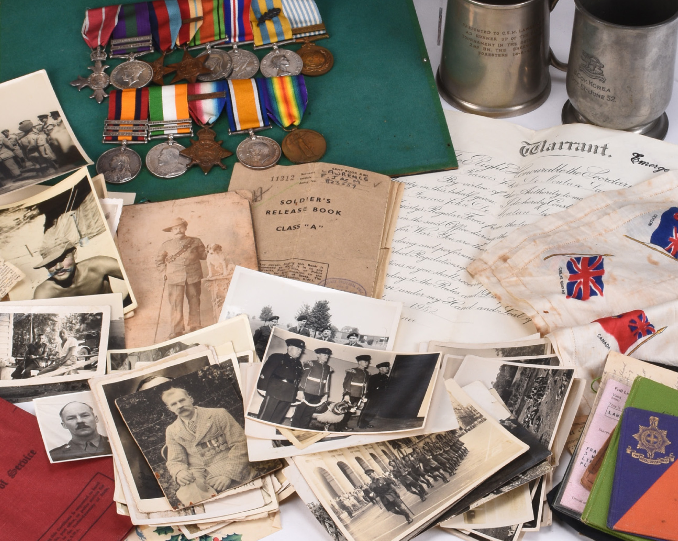 Medals Awarded to Distinguished Servicemen Set for Next Militaria Auction